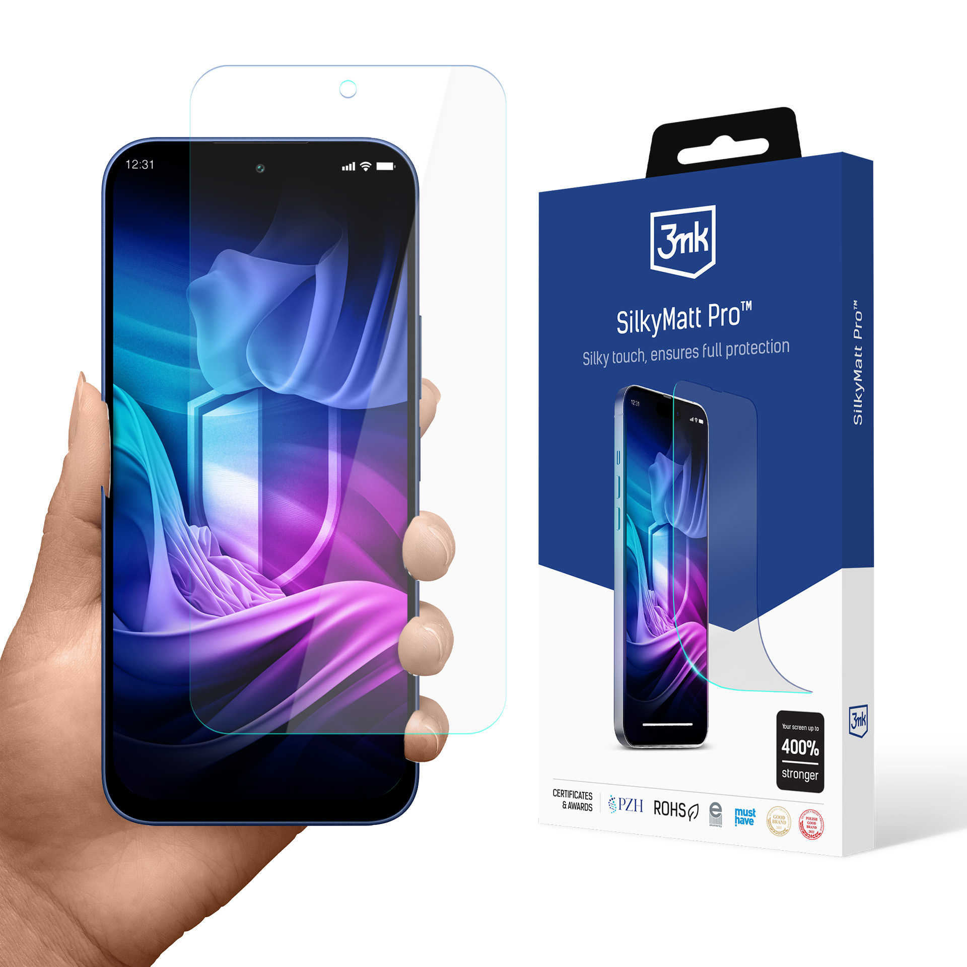 3mk Silky Matt Pro – tālruņa ekrāna aizsargs modelim Redmi 17 4G / 5G