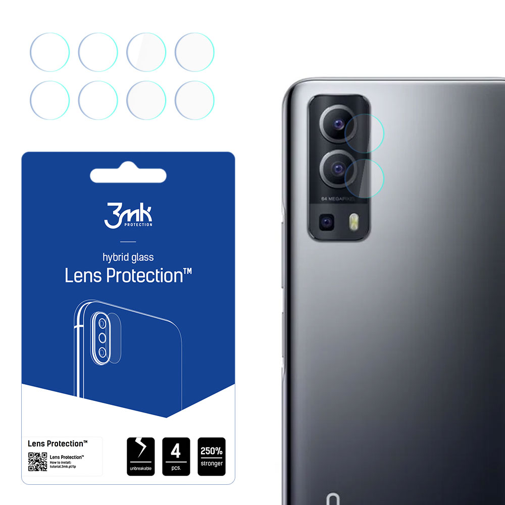 3mk Lens Protection – kameras objektīva aizsargs modelim Vivo Y72 5G