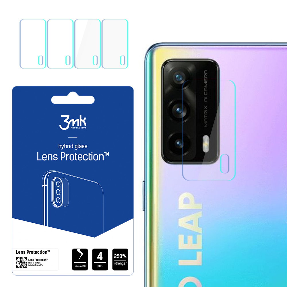 3mk Lens Protection – kameras objektīva aizsargs modelim Realme X7 Pro Ultra 5G