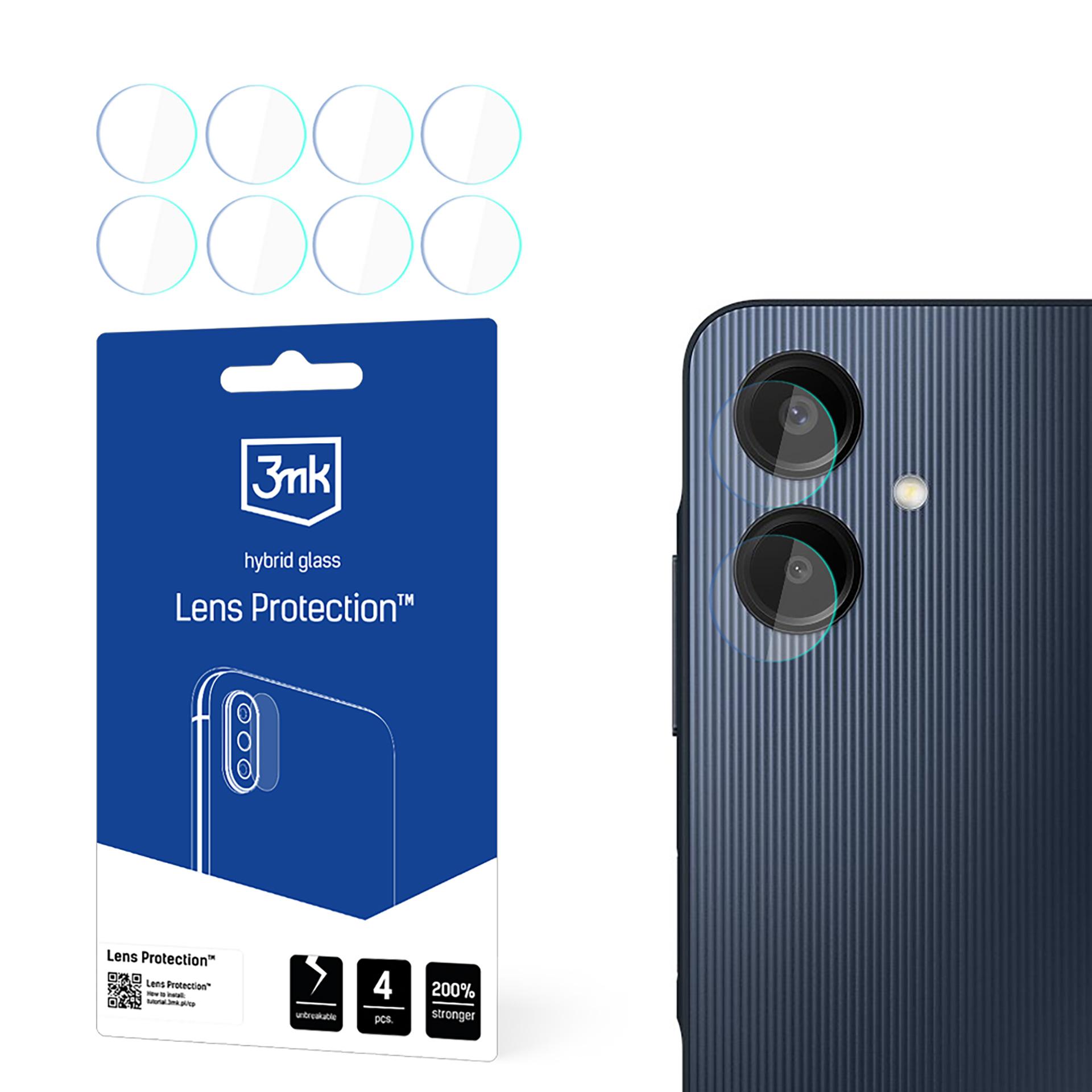 Hibrīd stikls kameras lēcas aizsardzībai Samsung Galaxy A06