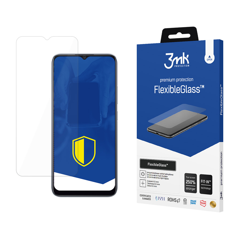 3mk FlexibleGlass – tālruņa ekrāna aizsargs modelim Realme 7i Global