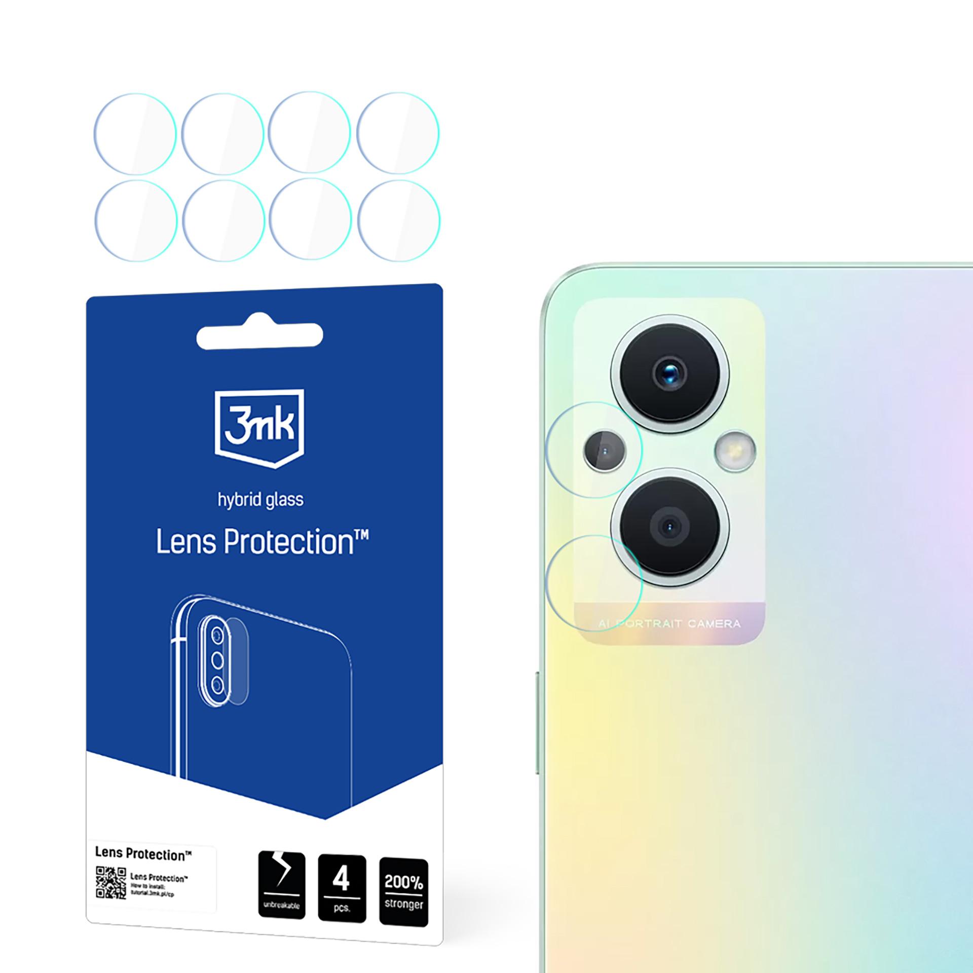 3mk Lens Protection – kameras objektīva aizsargs modelim Oppo Reno 8 Lite 5G