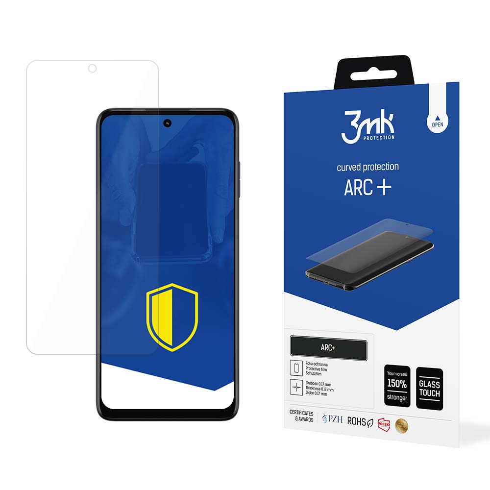 3mk ARC+ – tālruņa ekrāna aizsargs modelim Motorola Moto G73 5G