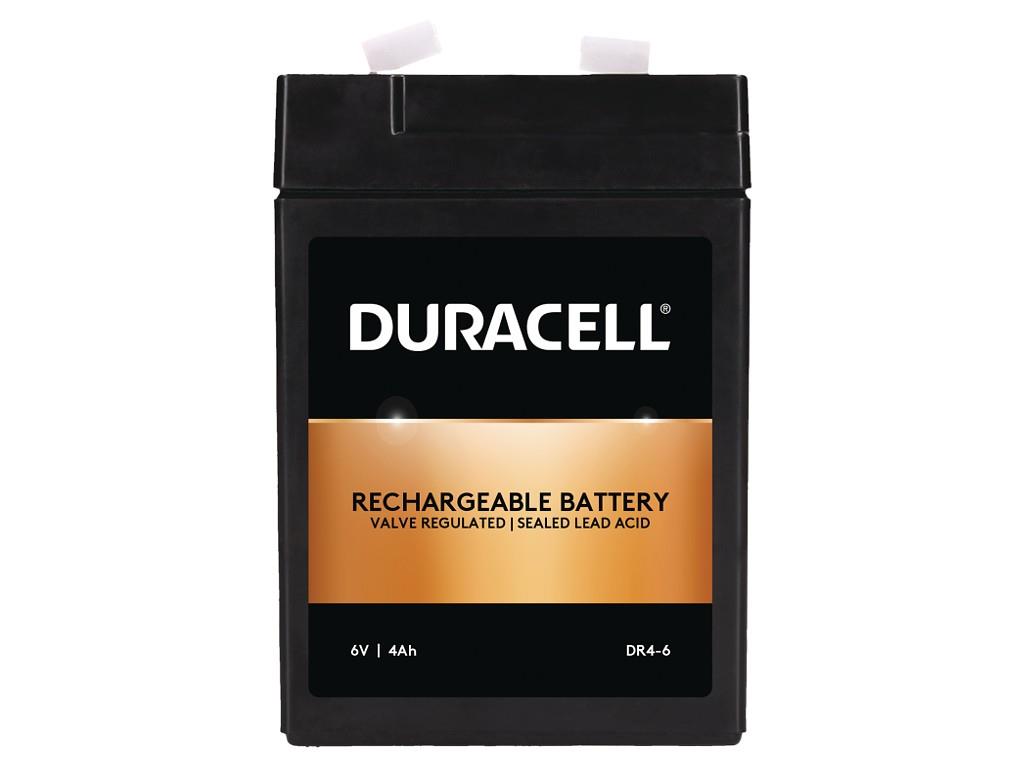 Duracell VRLA akumulators (DR4-6) – 6 V, 4 Ah