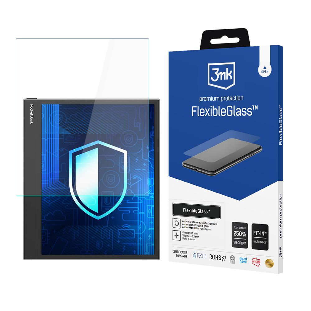 3mk FlexibleGlass (līdz 13") – planšetdatora ekrāna aizsargs modelim PocketBook InkPad Eo