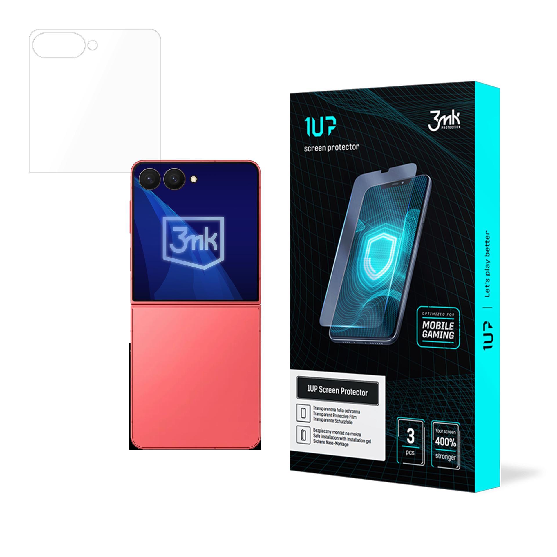 3mk 1UP – tālruņa ekrāna aizsargs modelim Samsung Galaxy Z Flip 7