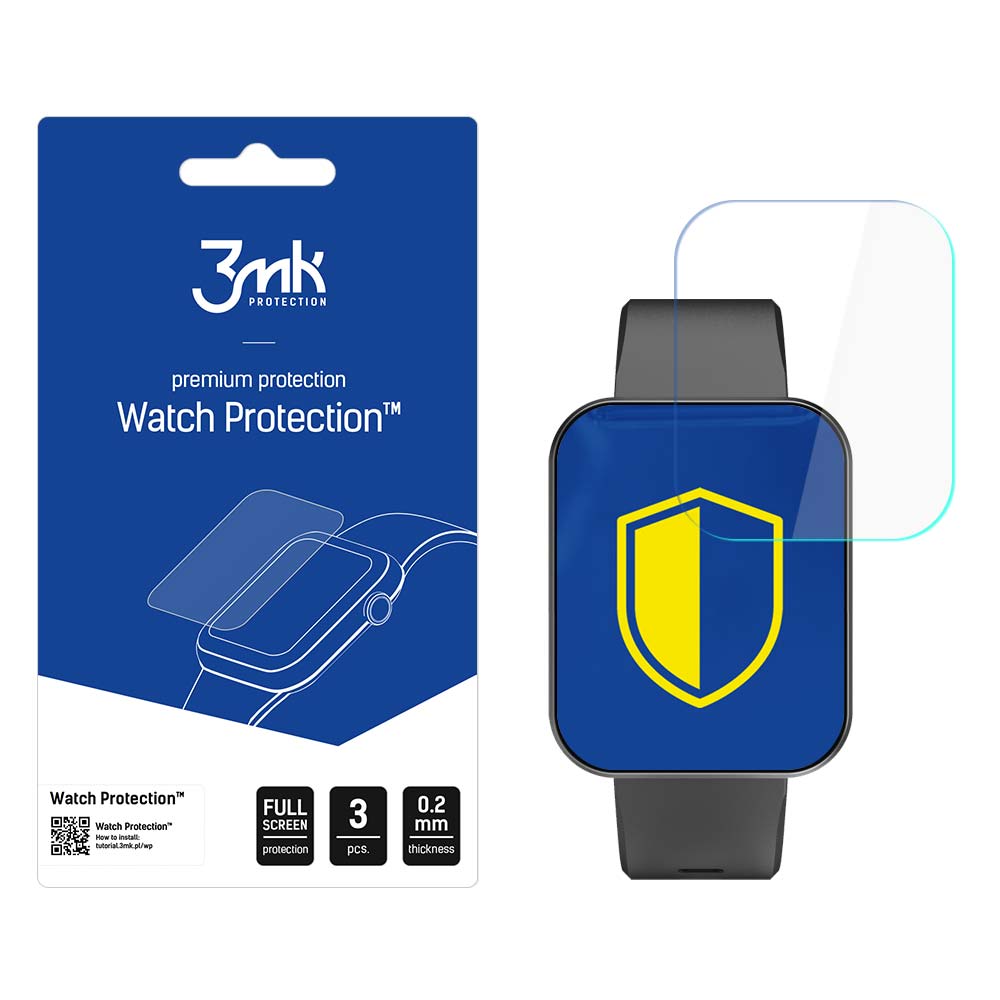 3mk Watch Protection ARC – viedpulksteņa ekrāna aizsargs modelim Lenovo Carme 2 HW25H
