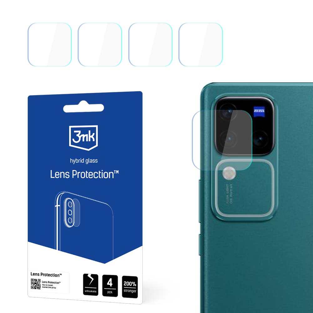 3mk Lens Protection – kameras objektīva aizsargs modelim Vivo V30 Pro