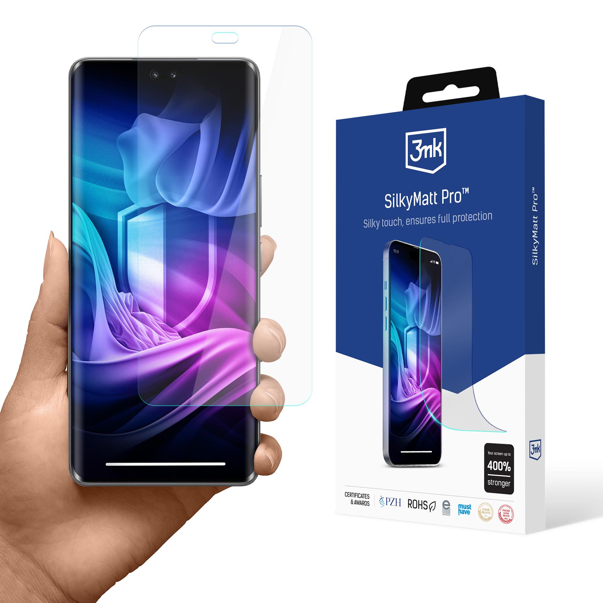3mk Silky Matt Pro matētā plēve Honor 200 Pro tālrunim
