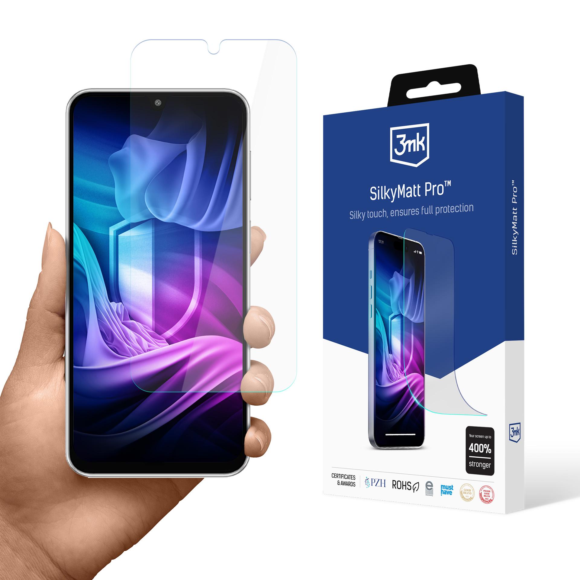 3mk Silky Matt Pro – tālruņa ekrāna aizsargs modelim Samsung Galaxy M36