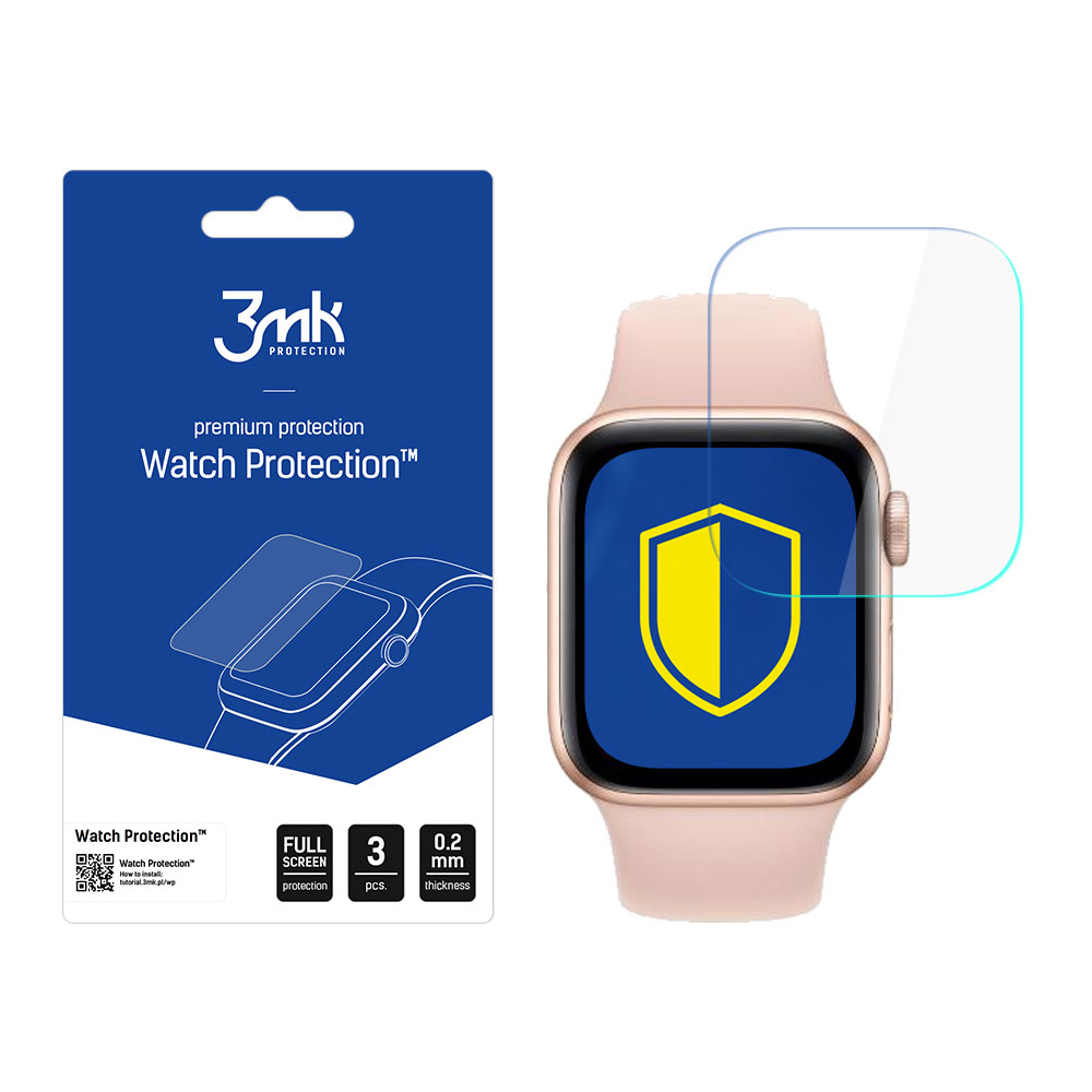 3mk Watch Protection ARC – viedpulksteņa ekrāna aizsargs modelim Apple Watch 4 44mm