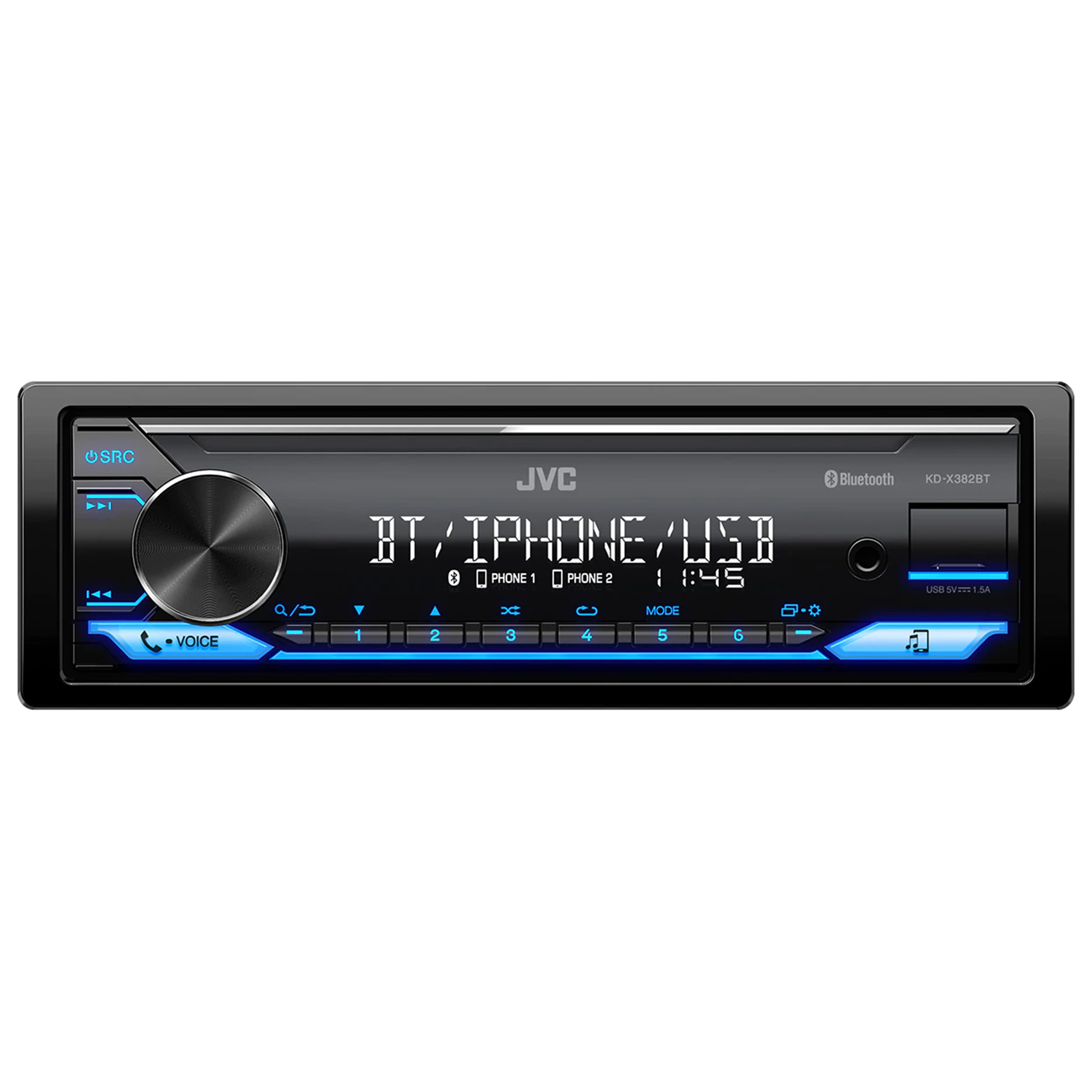 Automašīnas radio JVC KDX-382BT ar Bluetooth
