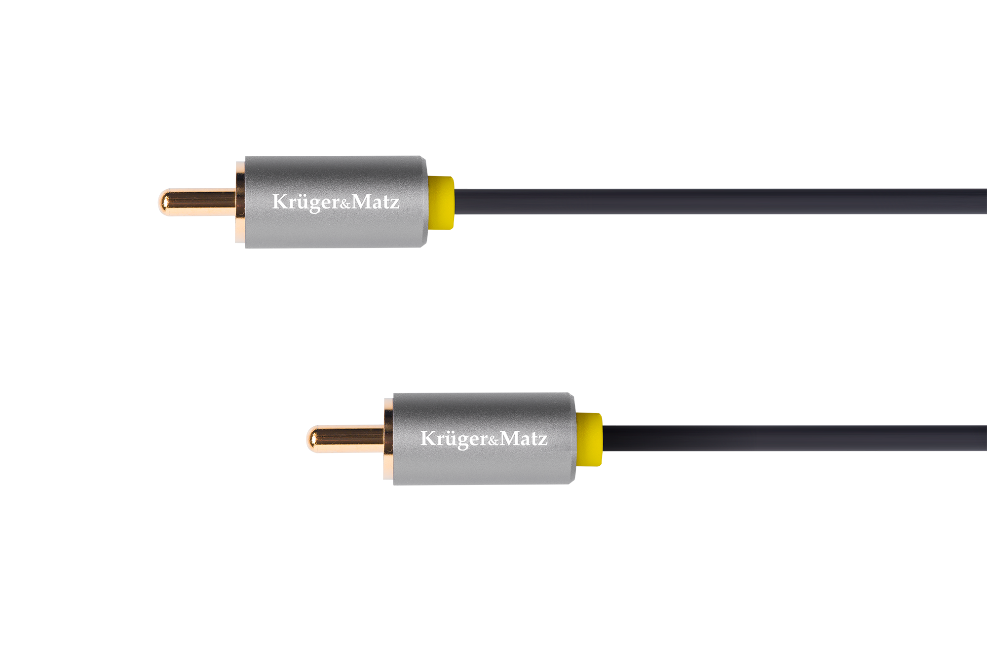 Kruger&Matz Basic 1RCA–1RCA kabelis, 1 m