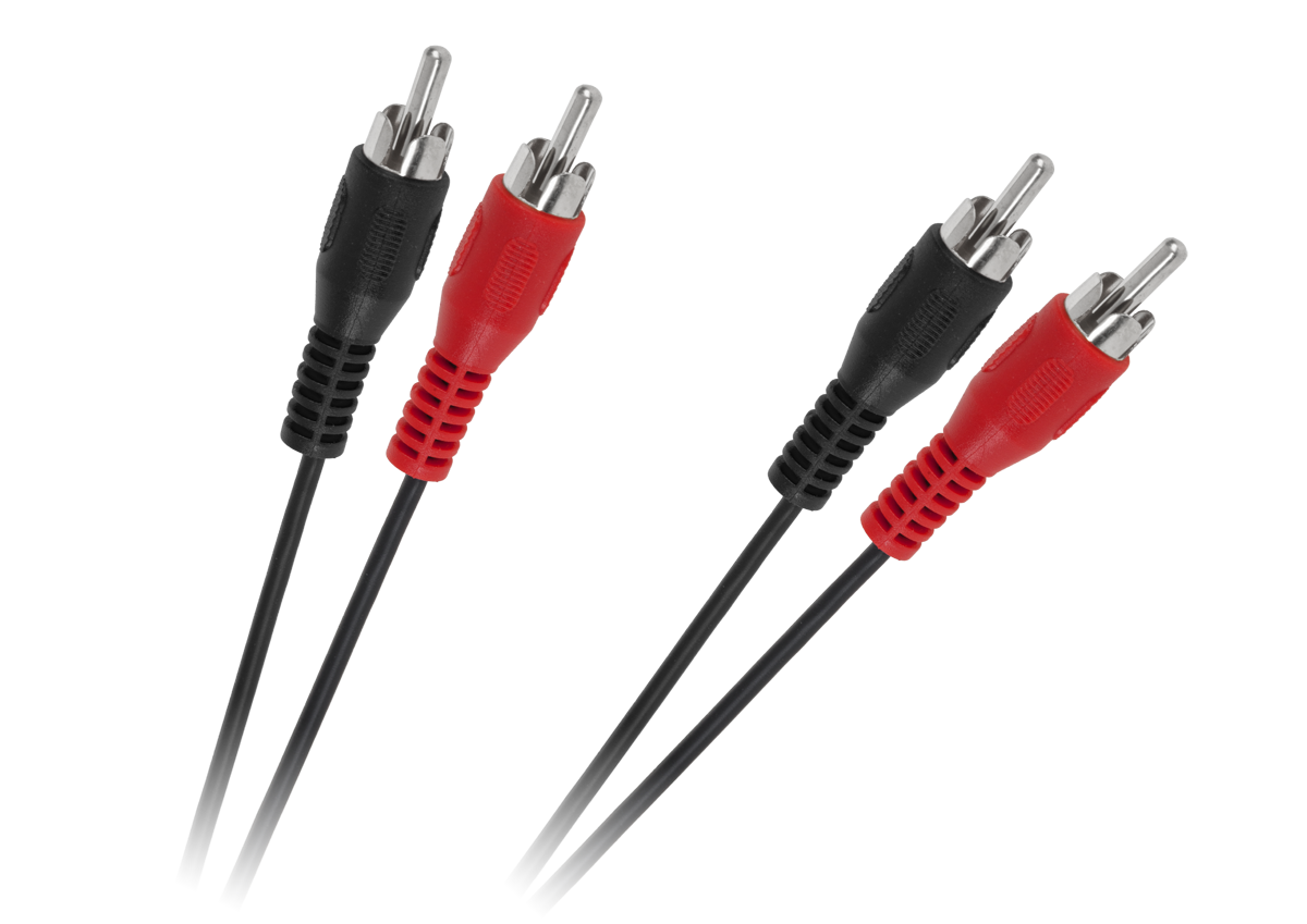 2 RCA–2 RCA kabelis, 1,2 m