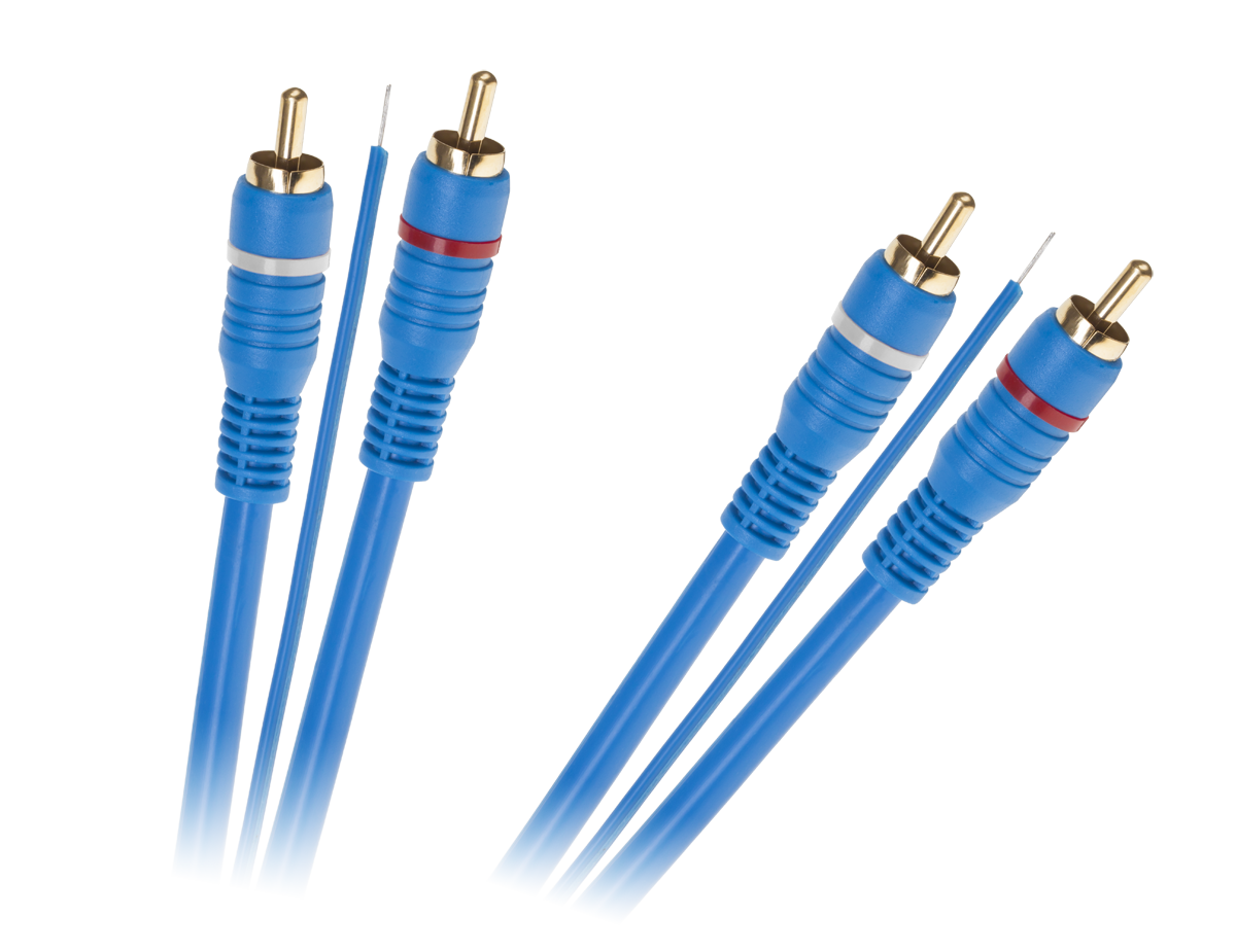 Inne 2 RCA–2 RCA kabelis ar