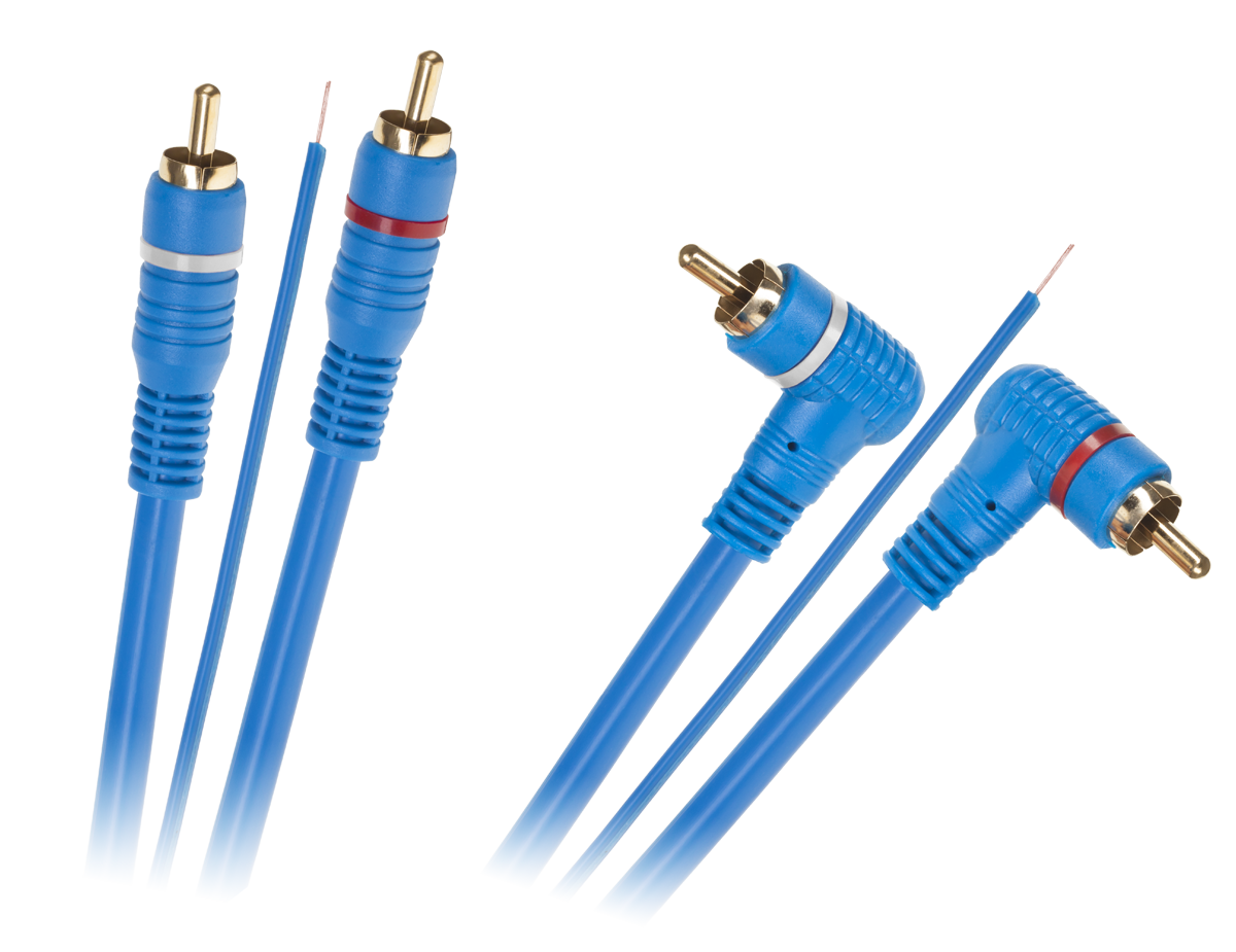 Inne 2 RCA–2 RCA kabelis ar