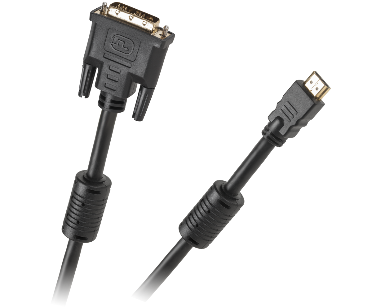 DVI–HDMI kabelis, 3 m
