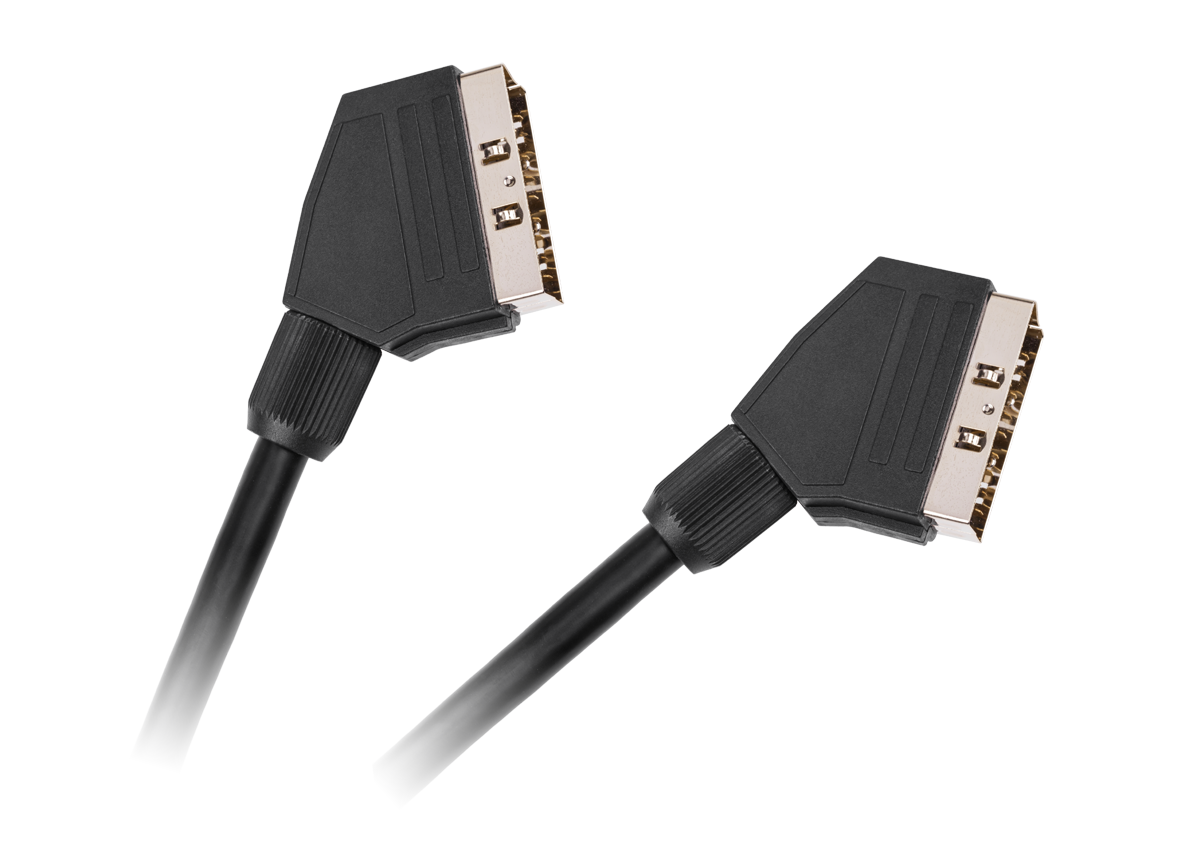 Cabletech Standard 21 kontakta SCART–SCART kabelis, 3 m