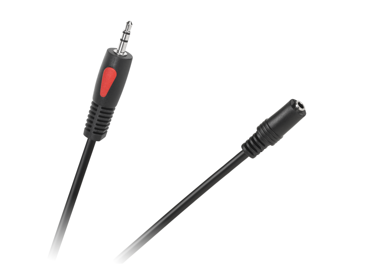 Cabletech Eco-Line 3,5 mm spraudnis–ligzda kabelis, 3 m