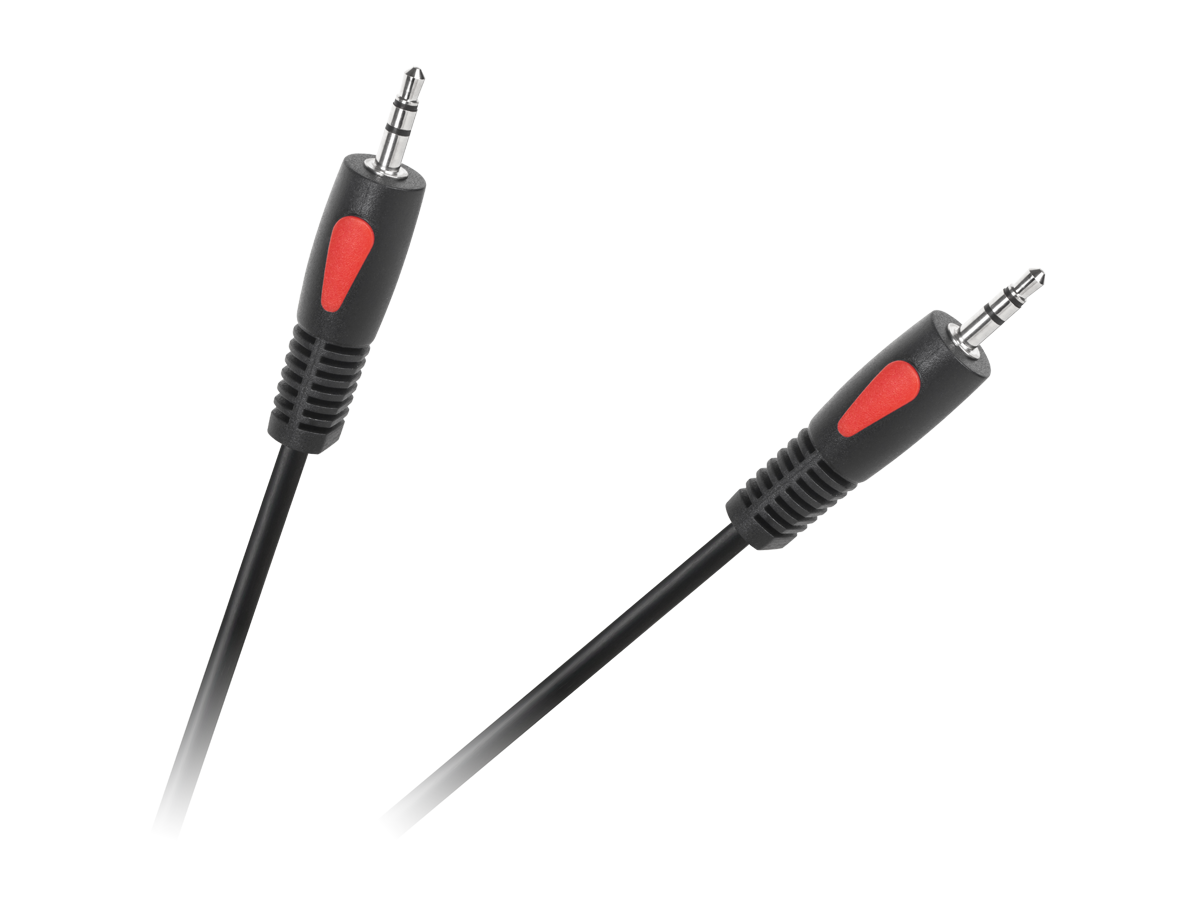 Cabletech Eco-Line 3,5 mm spraudnis–spraudnis kabelis, 1 m