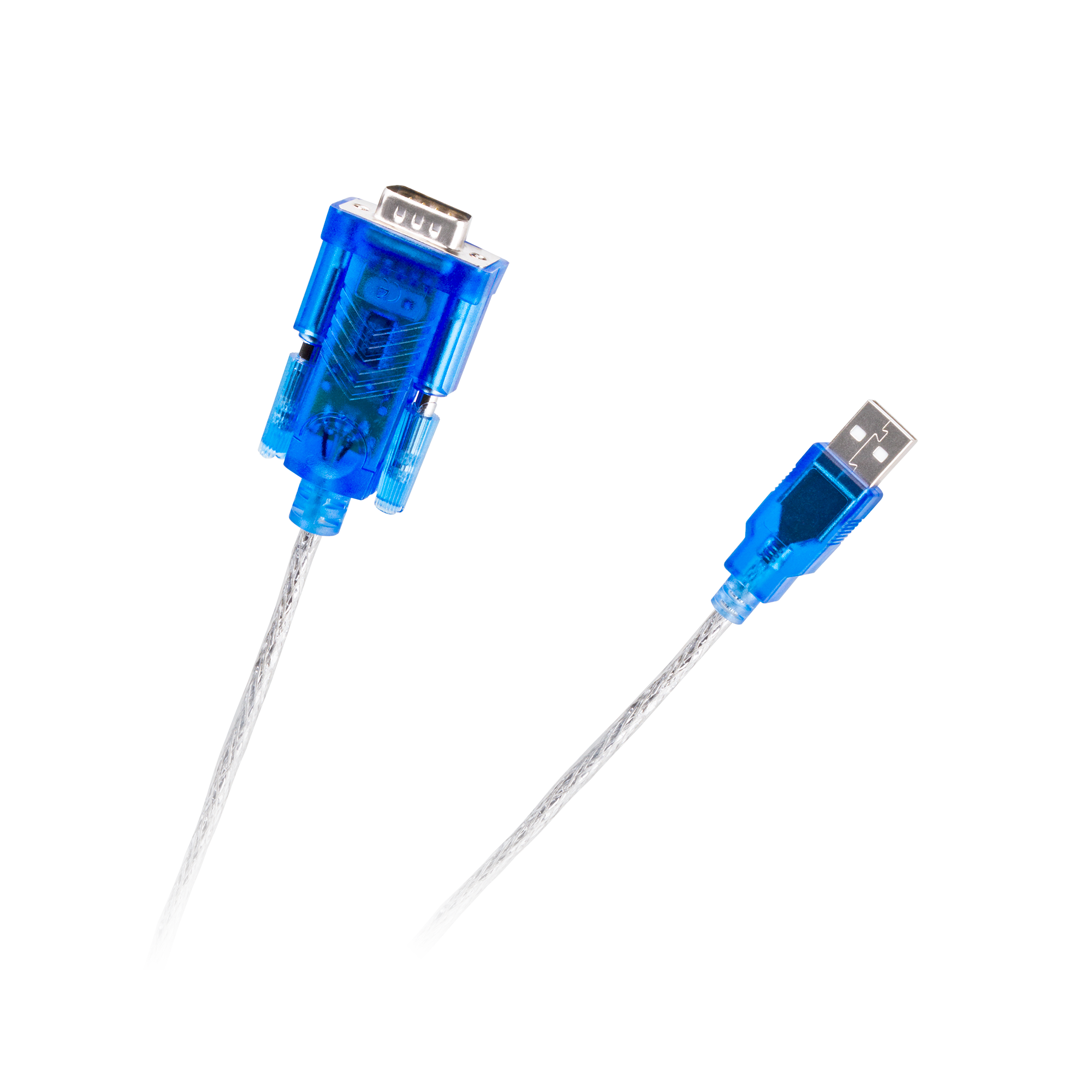 USB 2.0–RS232 pārveidotāja kabelis, DB9 spraudnis