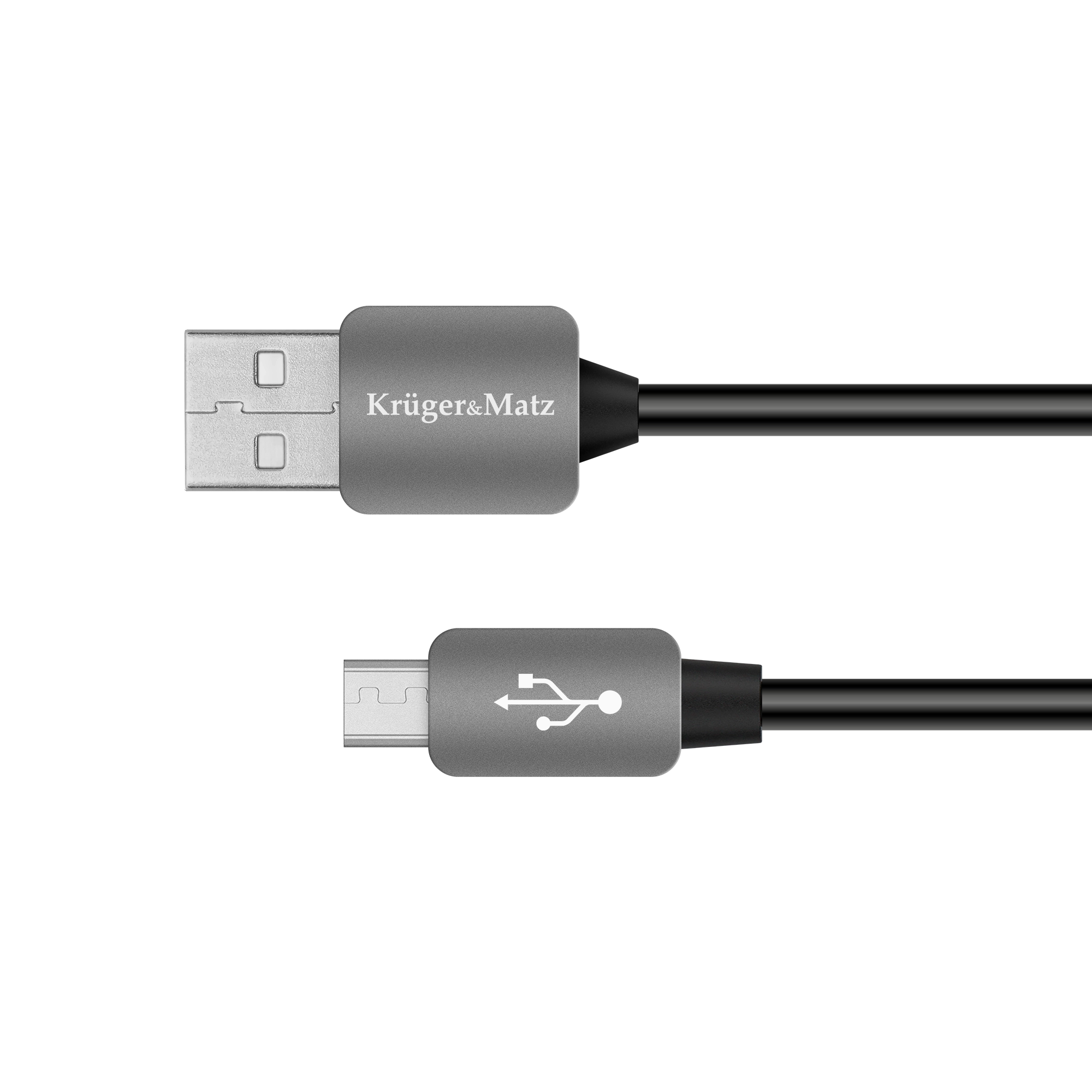 Kruger&Matz USB spraudņa–micro-USB spraudņa kabelis, 1,8 m
