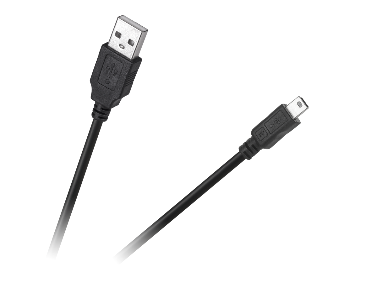 Cabletech Eco-Line USB–Mini USB kabelis, 1,8 m