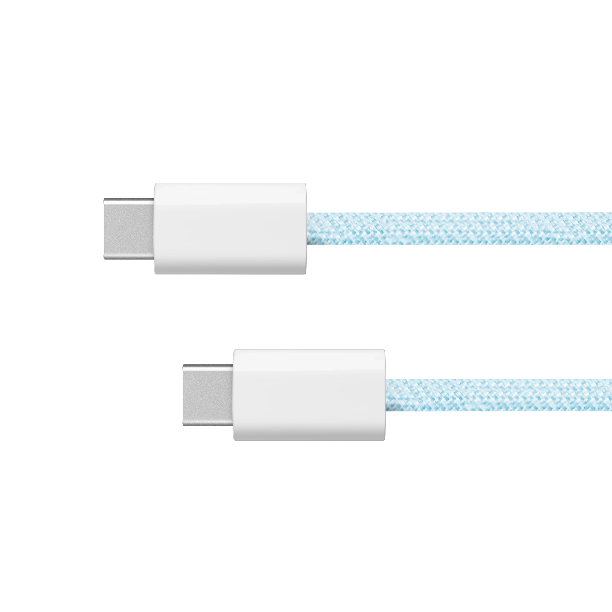 Krüger&Matz Basic USB-C–USB-C kabelis, 100 W, 1,5 m, zils