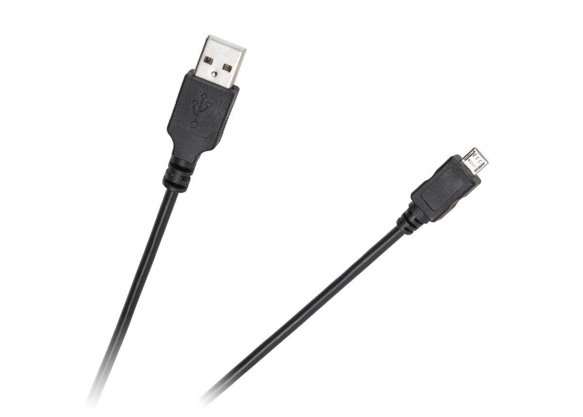 Cabletech Standard USB–micro-USB kabelis, 1,8 m