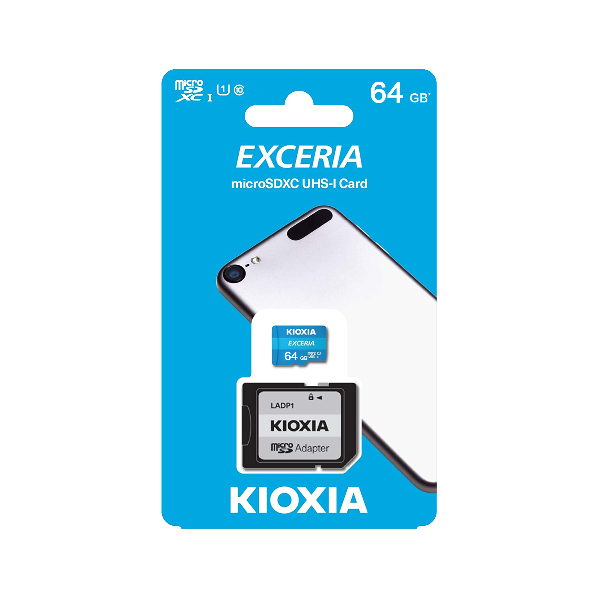 Kioxia Exceria atmiņas karte 64 GB MicroSDXC Class 10 UHS-I