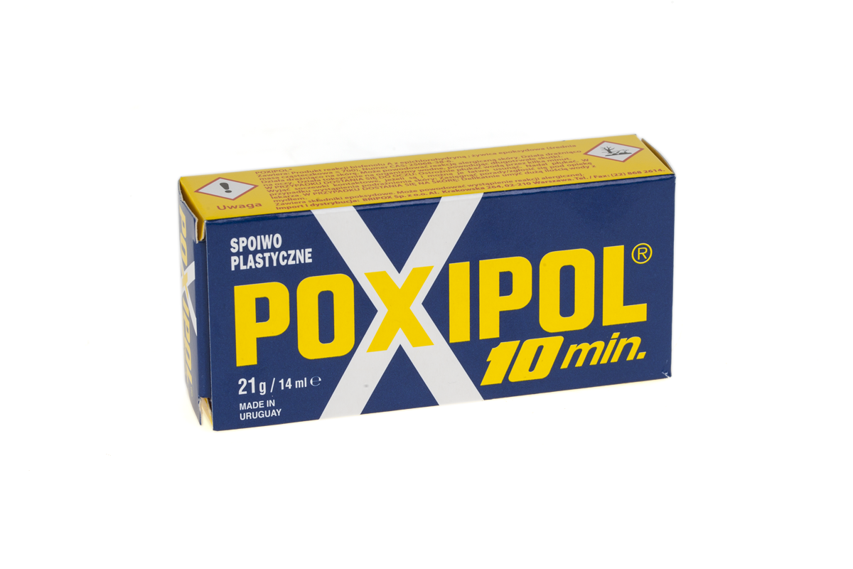 POXIPOL metāliska līmes masa, 21 g/14 ml