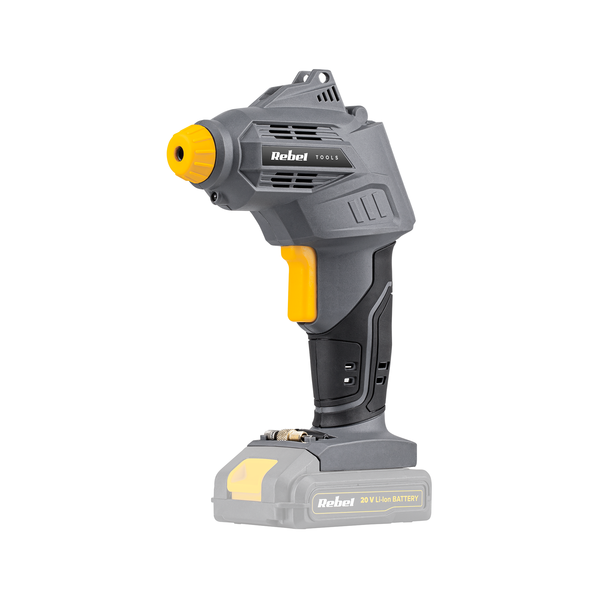 Akumulatora gaisa kompresors, 20 V, 2 A, 7 bar