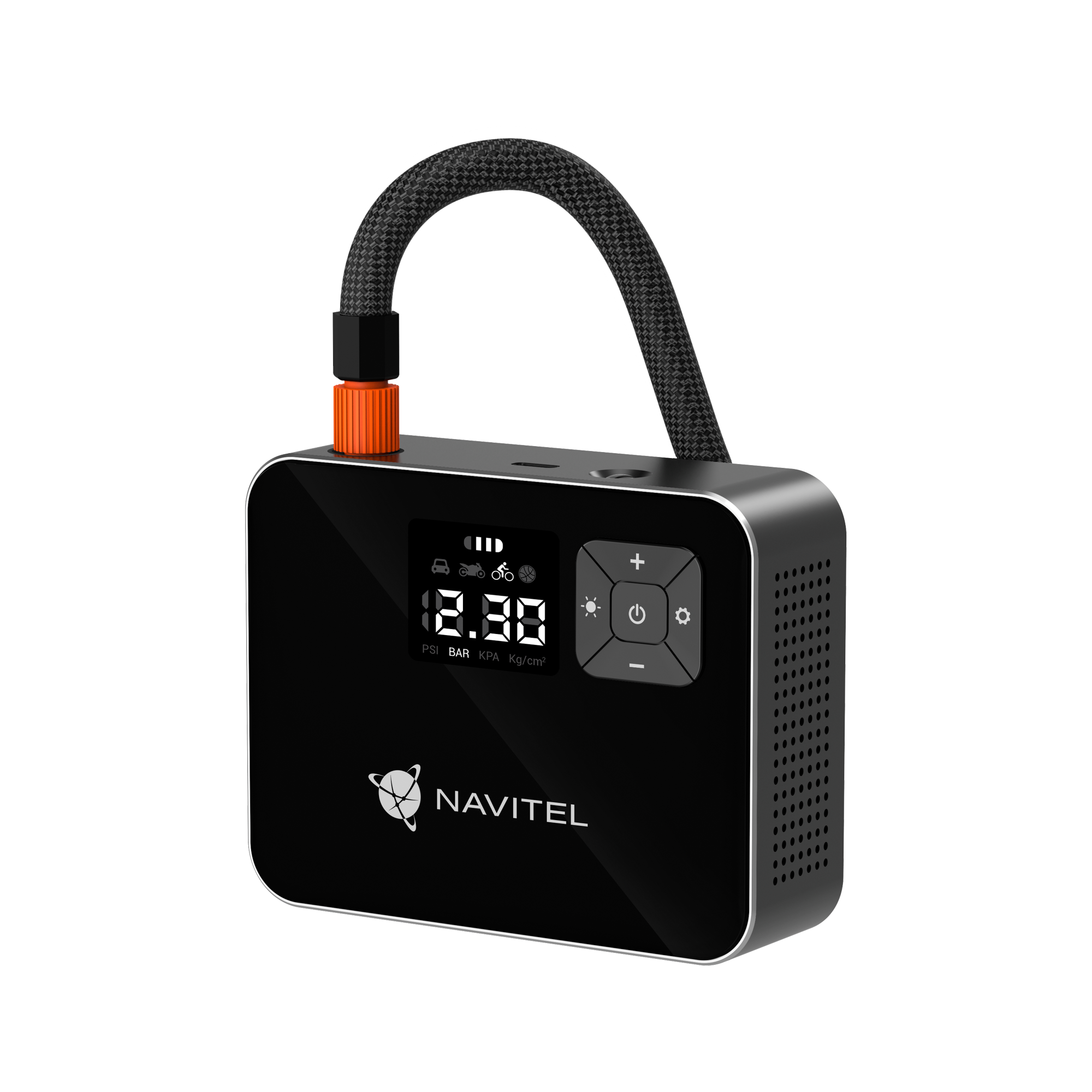 Navitel AIR 15 AL – pārnēsājams gaisa kompresors, līdz 120 PSI / 8.27 bar