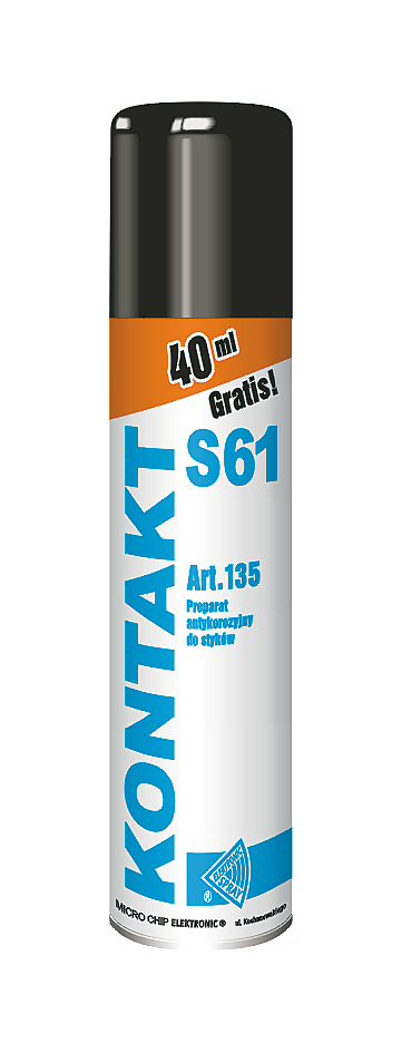 Kontaktu tīrīšanas līdzeklis MICROCHIP Kontakt S61, 100 ml, ART.135