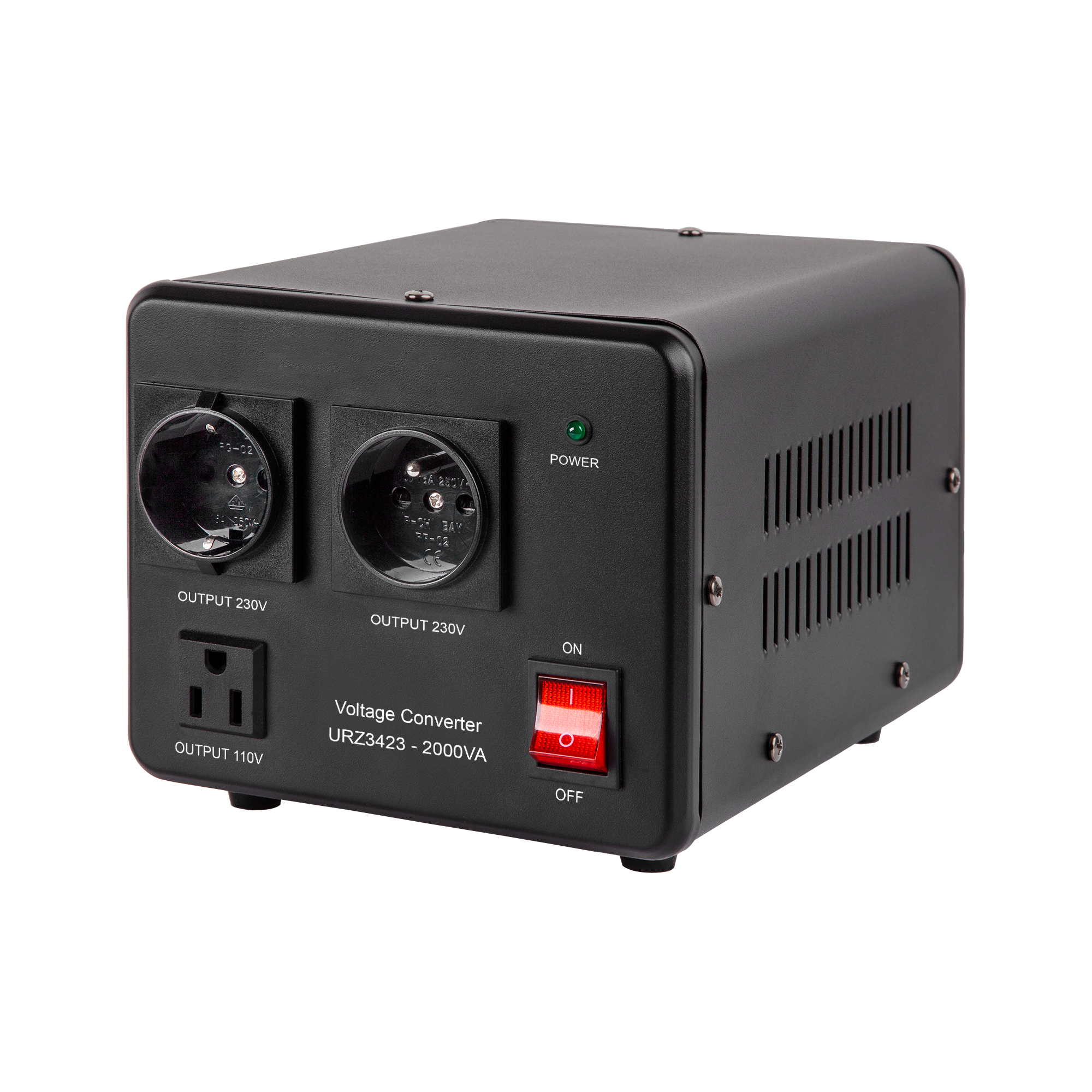 KEMOT sprieguma pārveidotājs, 1600 W/2000 VA