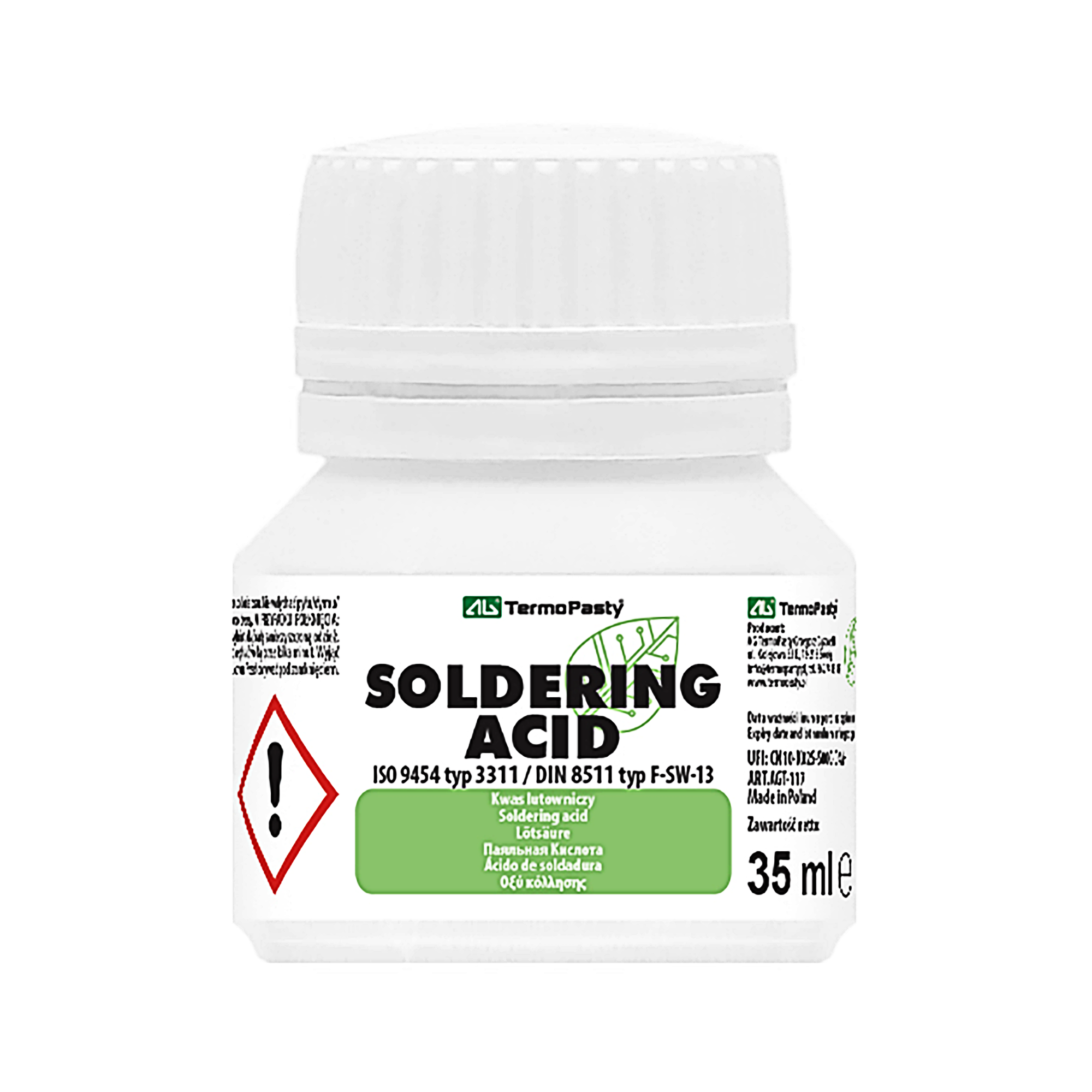 AG lodēšanas skābe, 35 ml, AGT-117