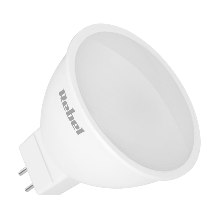Rebel MR16 LED spuldze, 6 W, 3000 K, 230 V