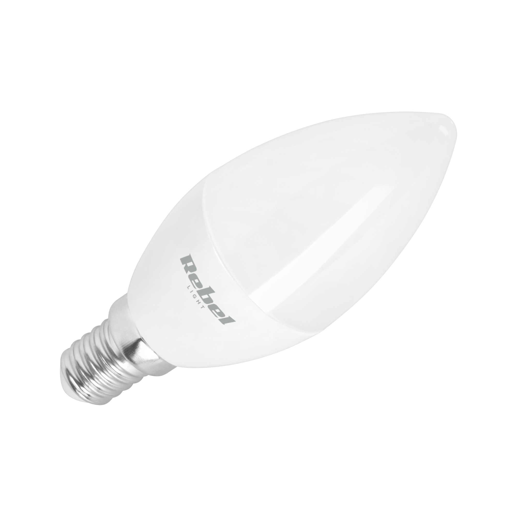 Rebel sveces formas E14 LED spuldze, 5 W, 3000 K, 230 V