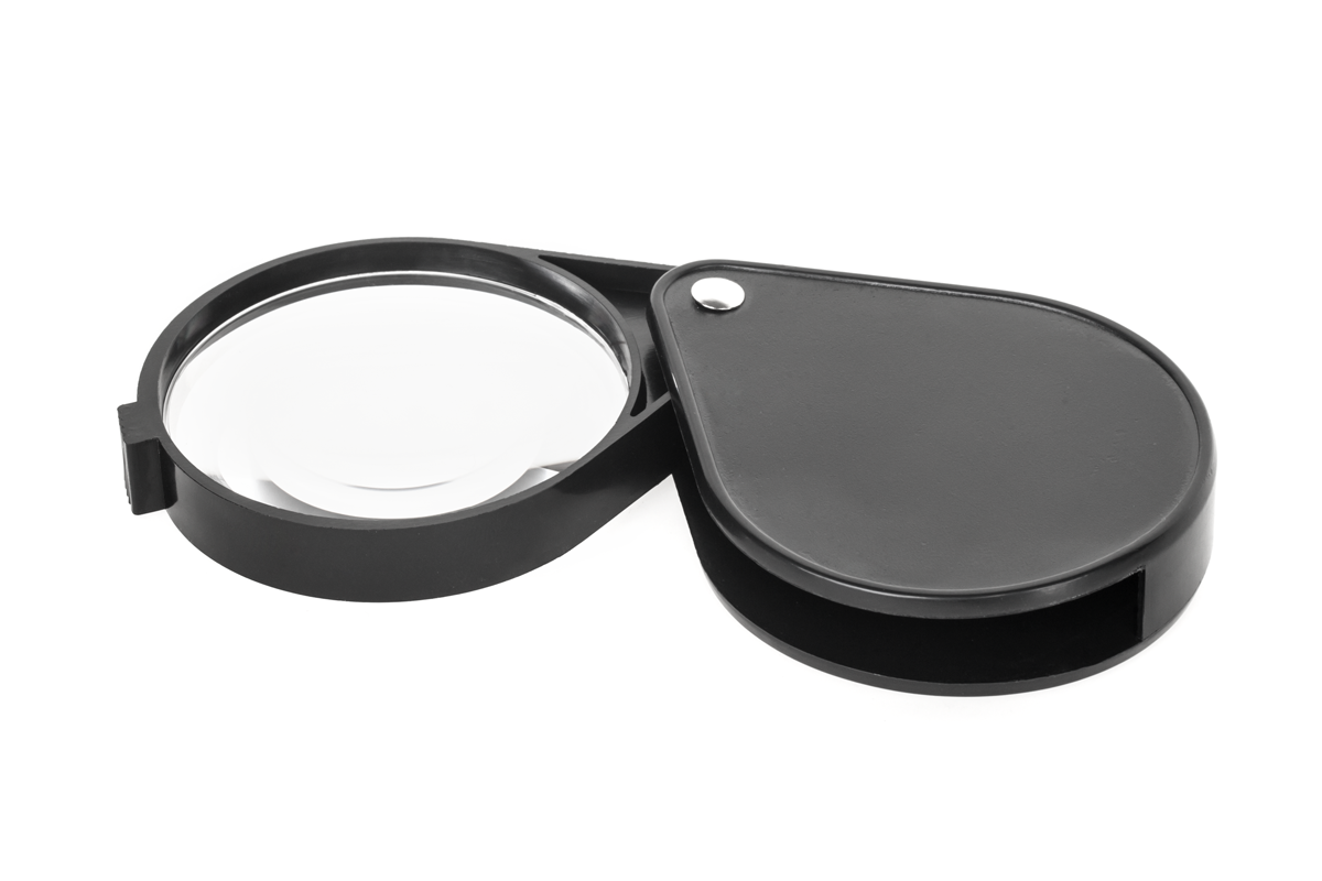Saliekama rokas lupa, 50 mm/6D (312075)