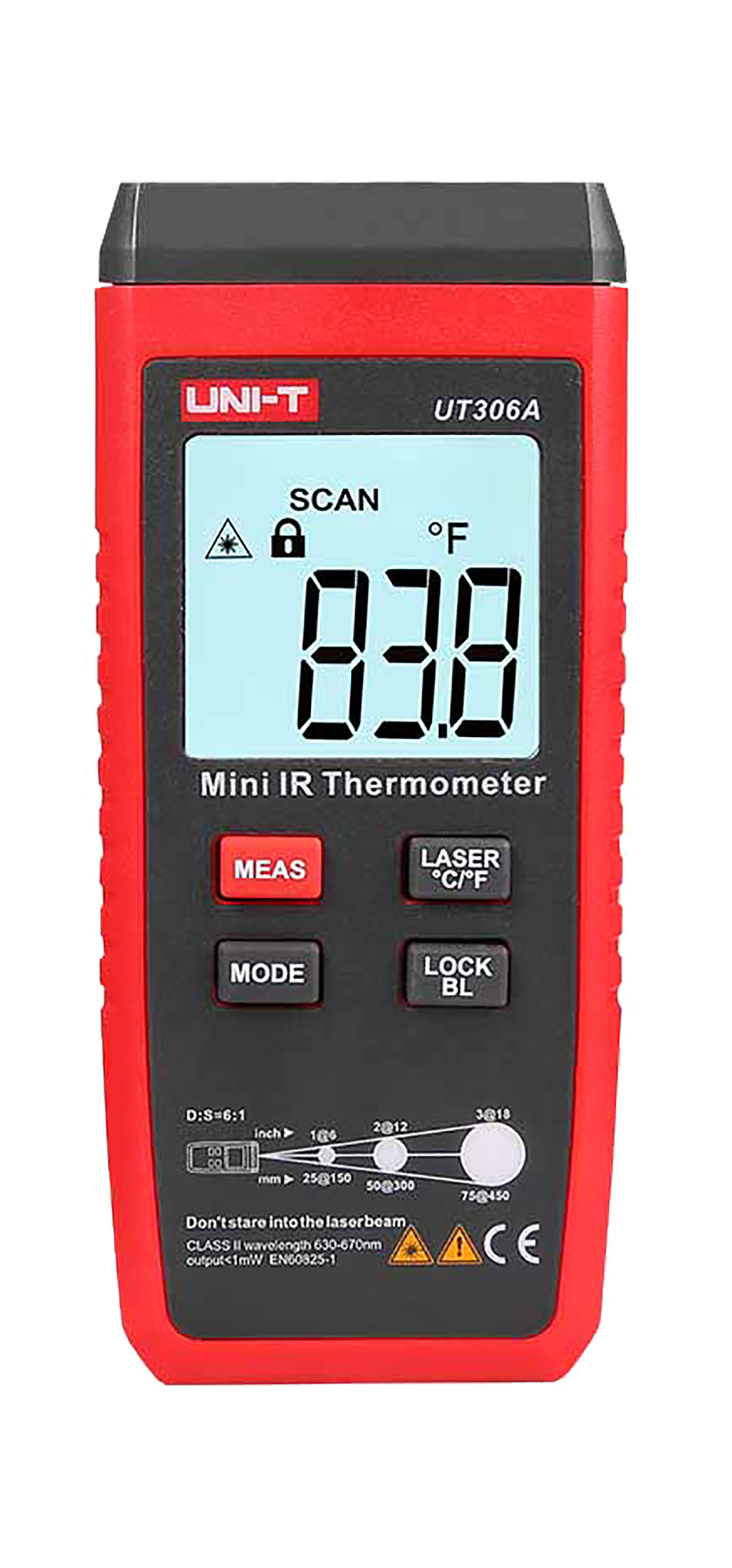 Uni-T UT306A infrasarkanais termometrs