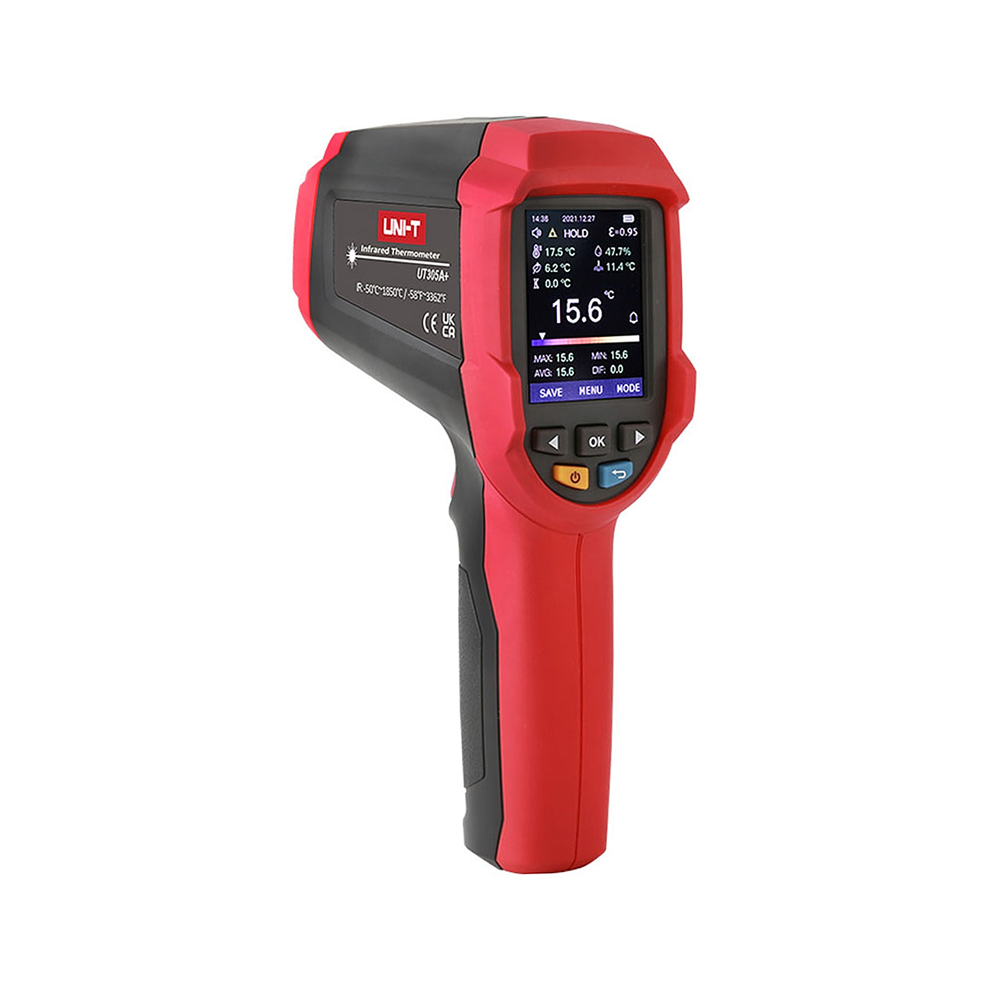 Temperatūras mērītājs Uni-T UT305A+