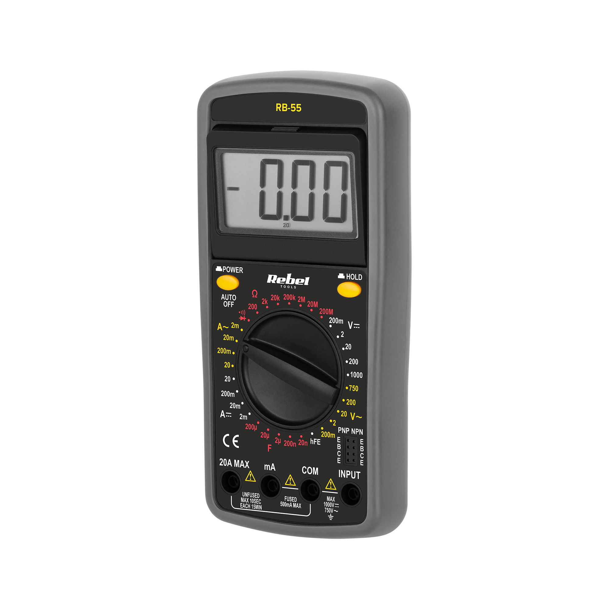 Digitālais multimetrs REBEL RB-55