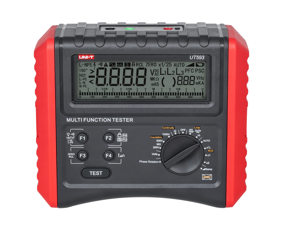 UT593 daudzfunkcionāls mērinstruments elektriķiem