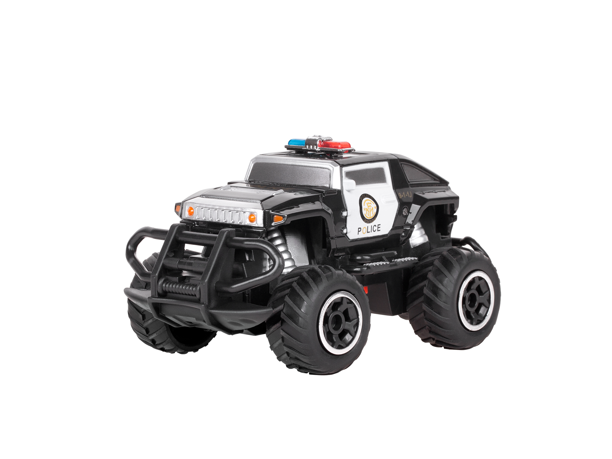 Tālvadības mini automašīna REBEL POLICE