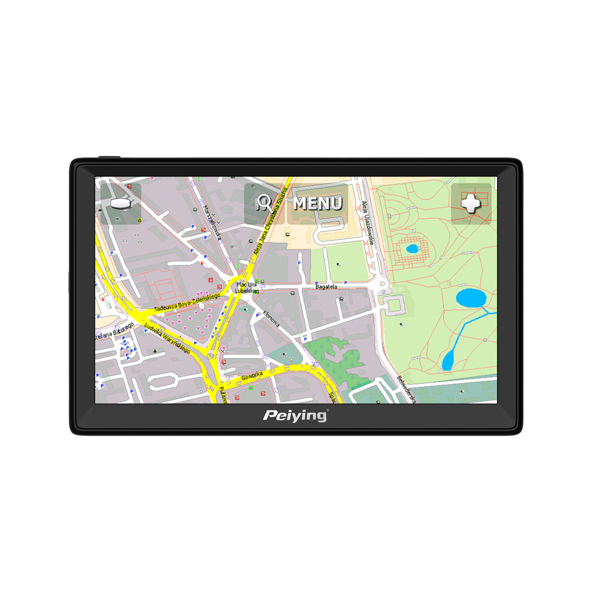 Peiying Alien PY-GPS9000 GPS navigācijas ierīce ar ES karti