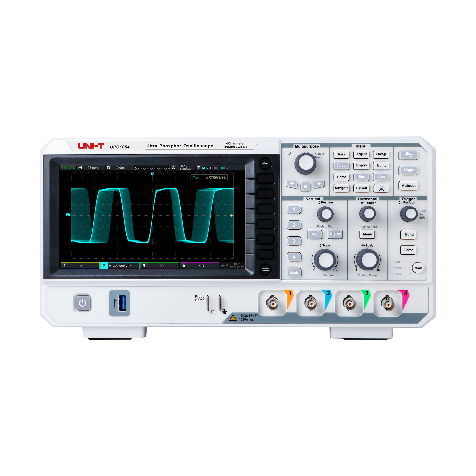 Uni-T UPO1054 osciloskops
