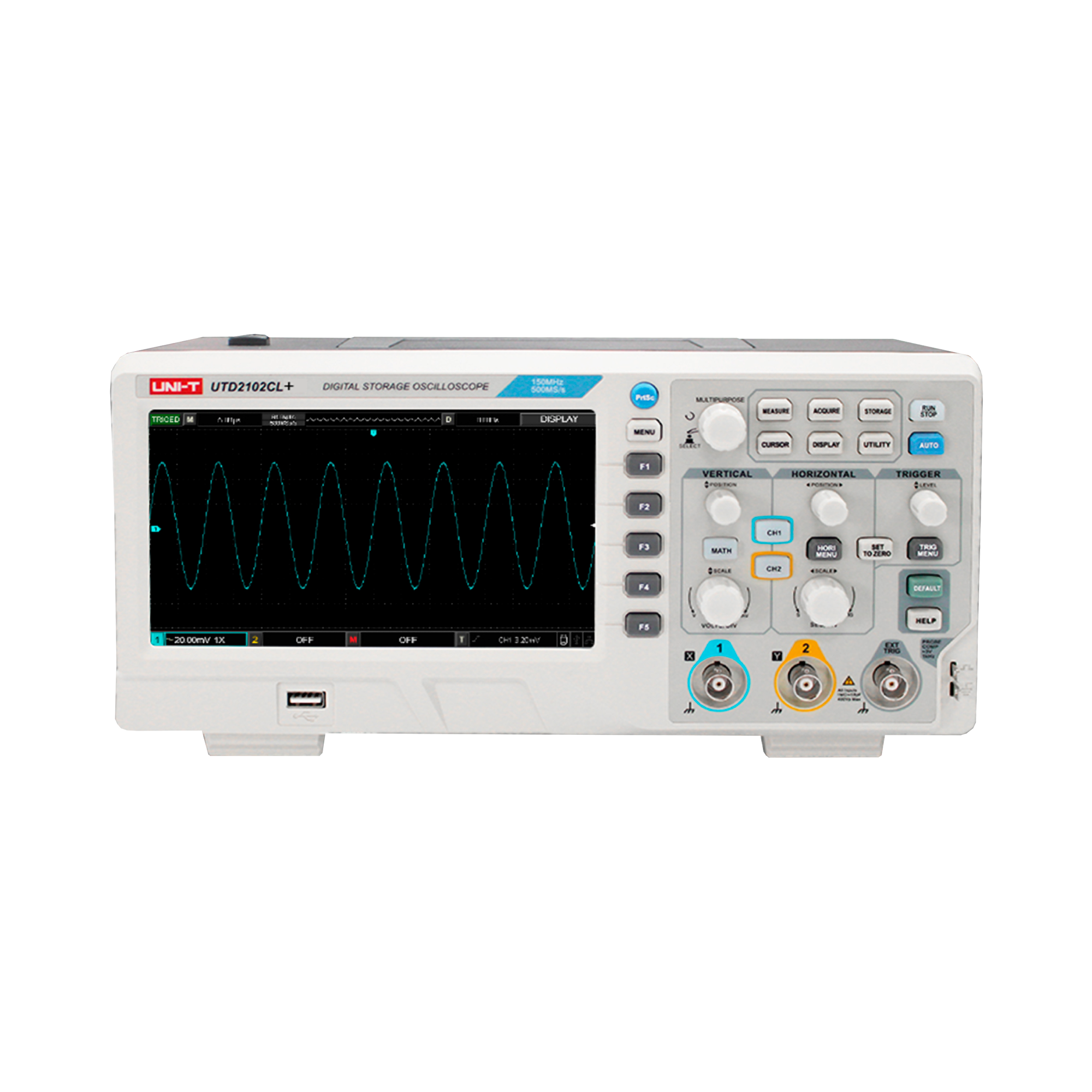 Osciloskops Uni-T UTD2102CL+