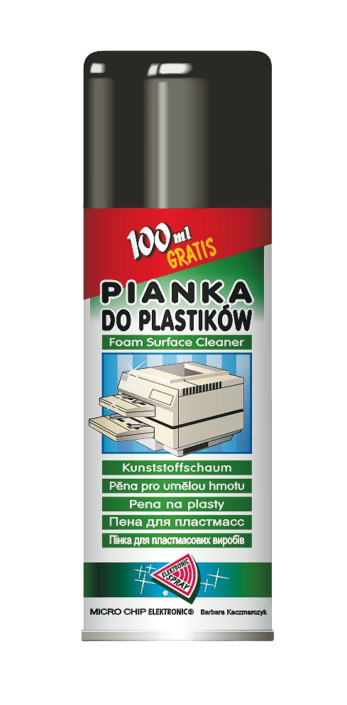 Plastmasas tīrīšanas putas MICROCHIP, 400 ml, ART.008