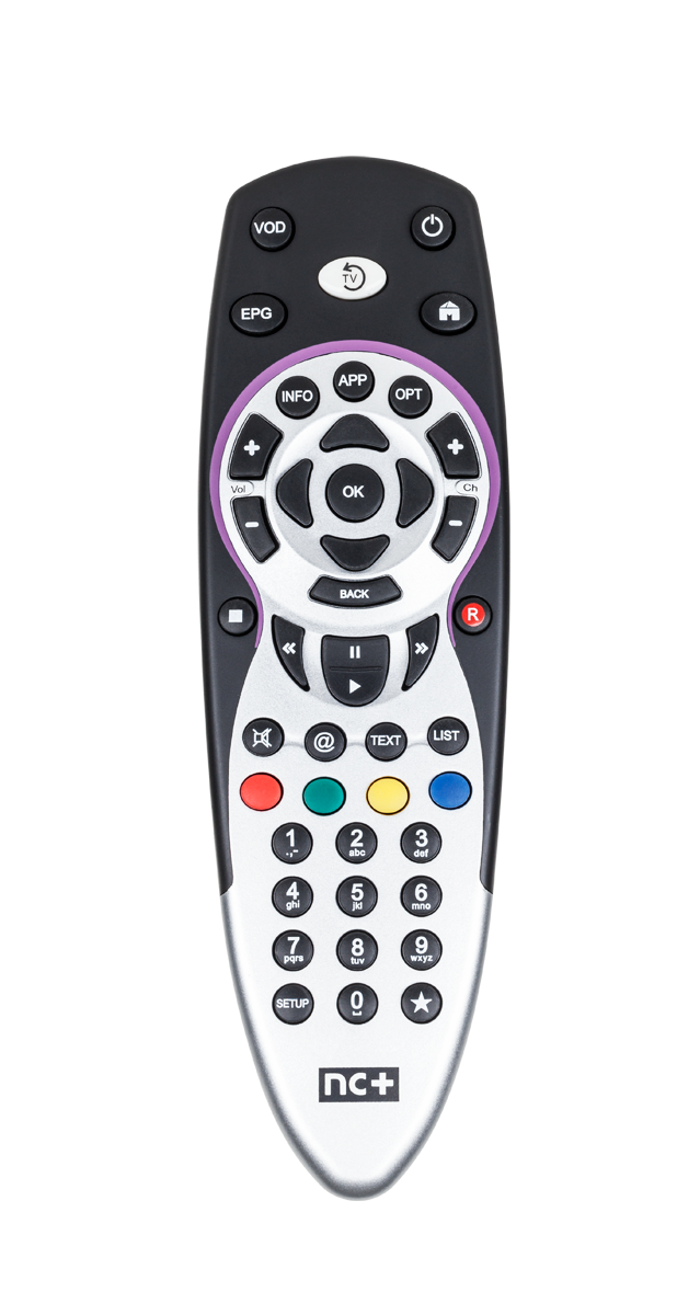Tālvadības pults NC+ Recorder