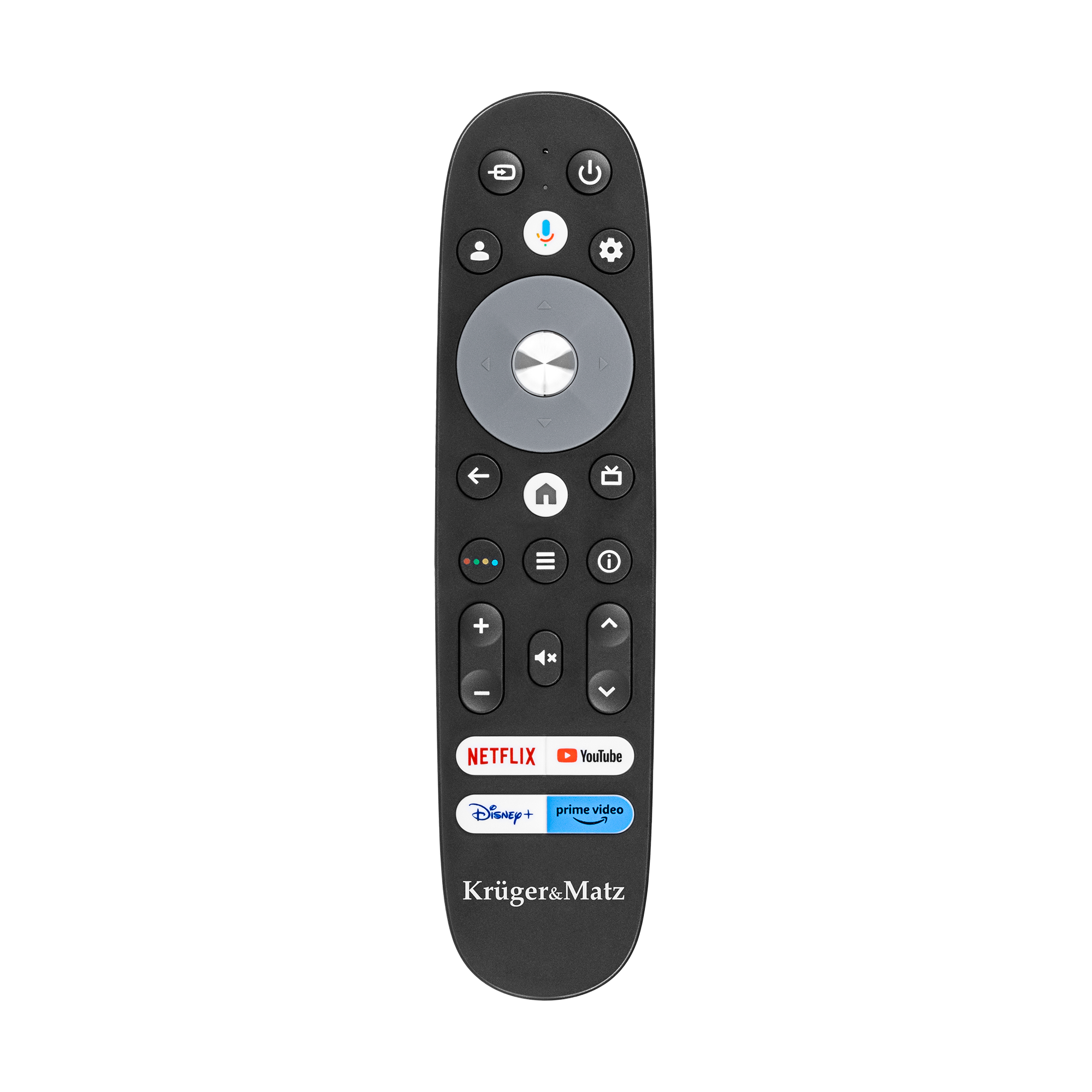 Kruger&Matz Krüger&Matz Google TV tālvadības pults
